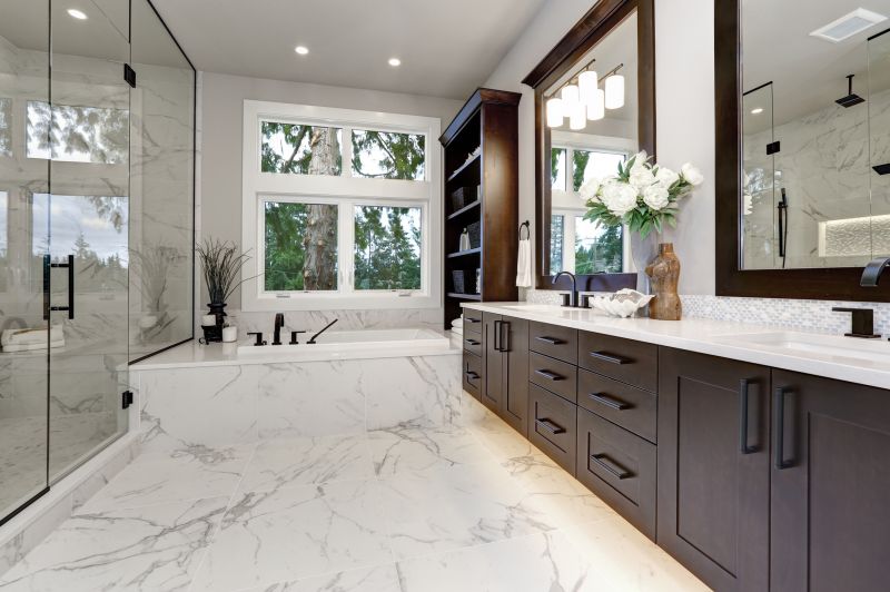 Luxury Bathroom with Natural Elements